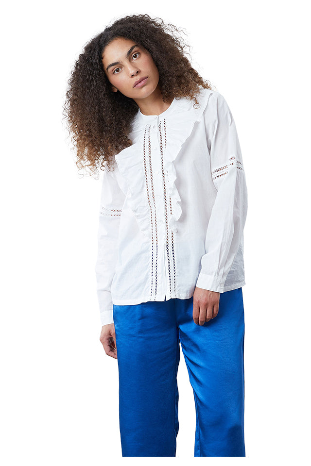 Lollys Laundry 45468625 Rikshaw Shirt Creme 