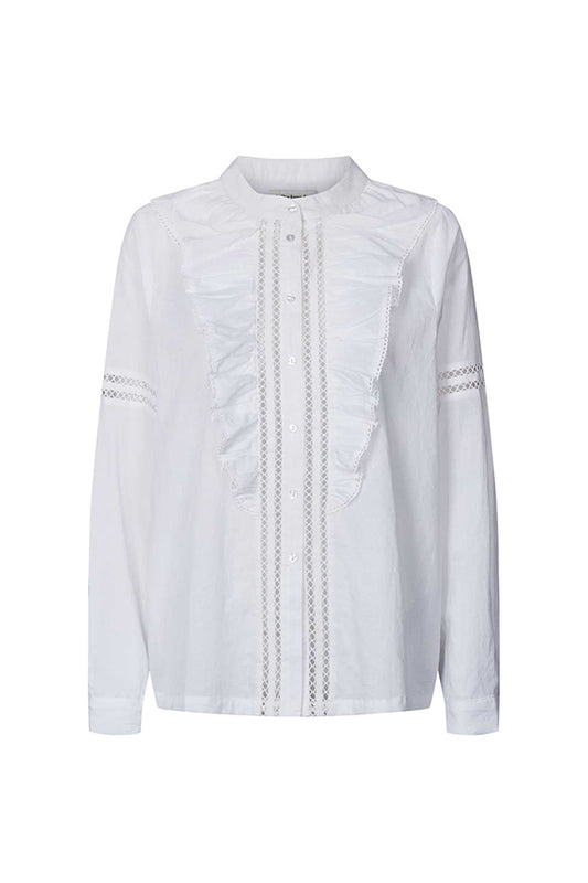 Lollys Laundry 45468625 Rikshaw Shirt Creme 