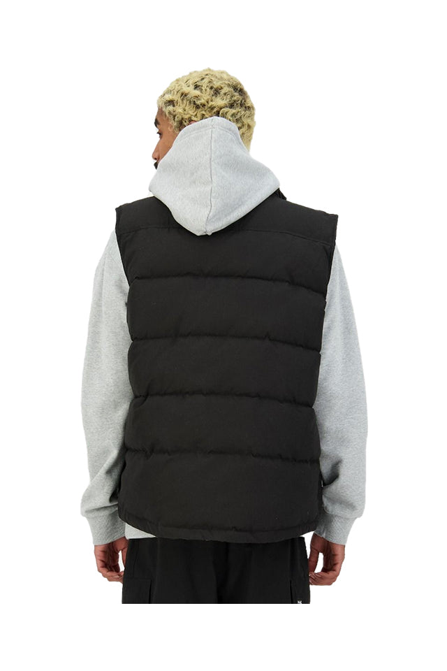 Huffer Men's Classic Down Vest Black