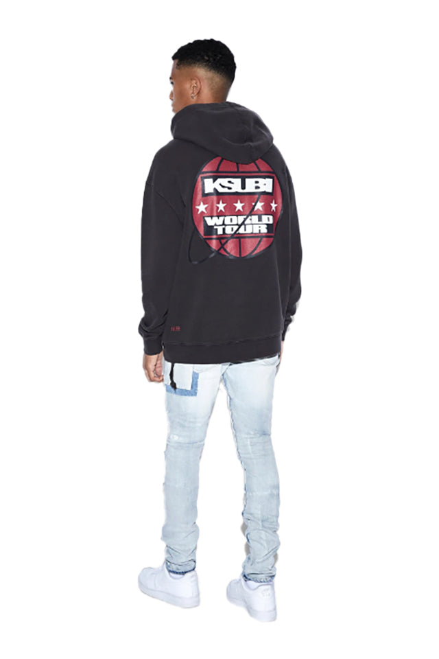 KSUBI Tour Biggie Hoodie Faded Black