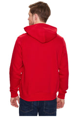 MW0MW30013 Tommy Hilfiger Curve Logo Hooded Sweatshirt Primary Red 