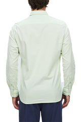 MWOMW28489 Tommy Hilfiger WCC Flex Oxford Shirt Green Frost White 