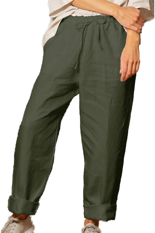 Noble Wilde NWL308 Twill Pants Pesto