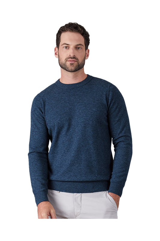 Rembrandt - Naseby Crewneck Jersey Blue