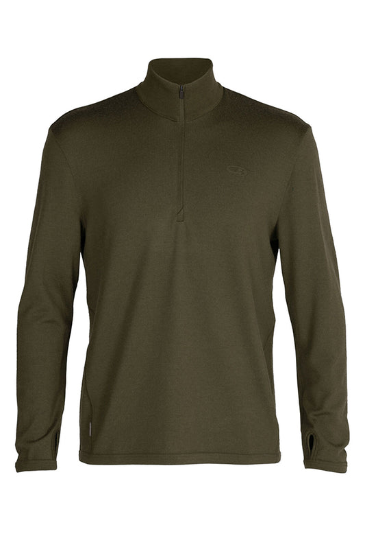 100871 Icebreaker Men's Original Half Zip Loden