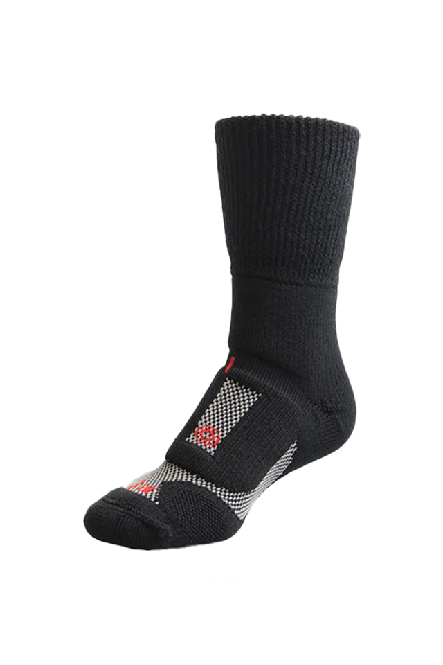 P006 NZ Sock Co. Unisex Protective Plus Sock Black