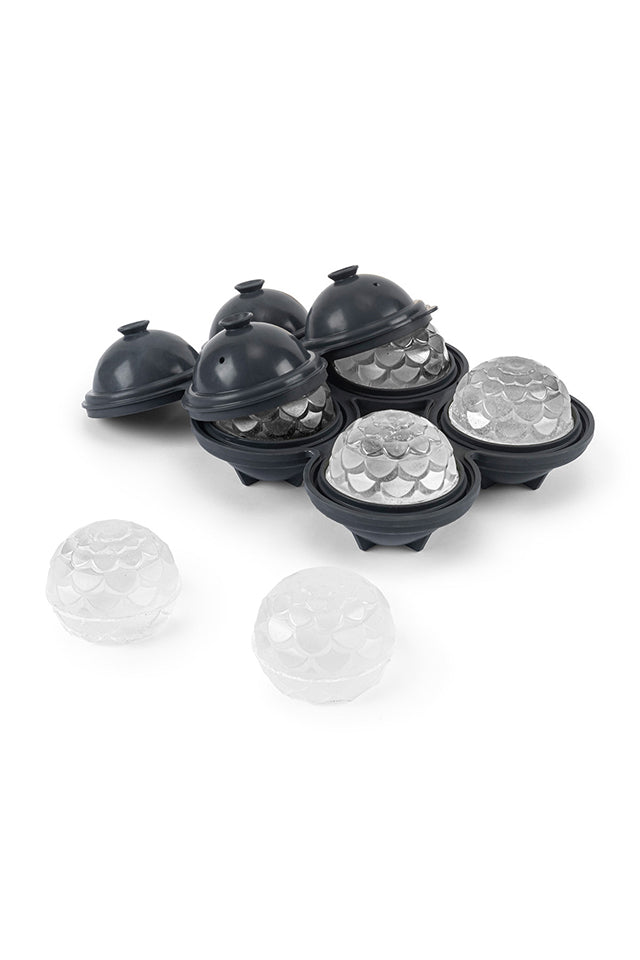 PEAK Cocktail Ice Tray Petal Charcoal 