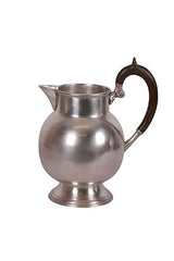 PJ0064 French Country Aster Wood Handle Jug
