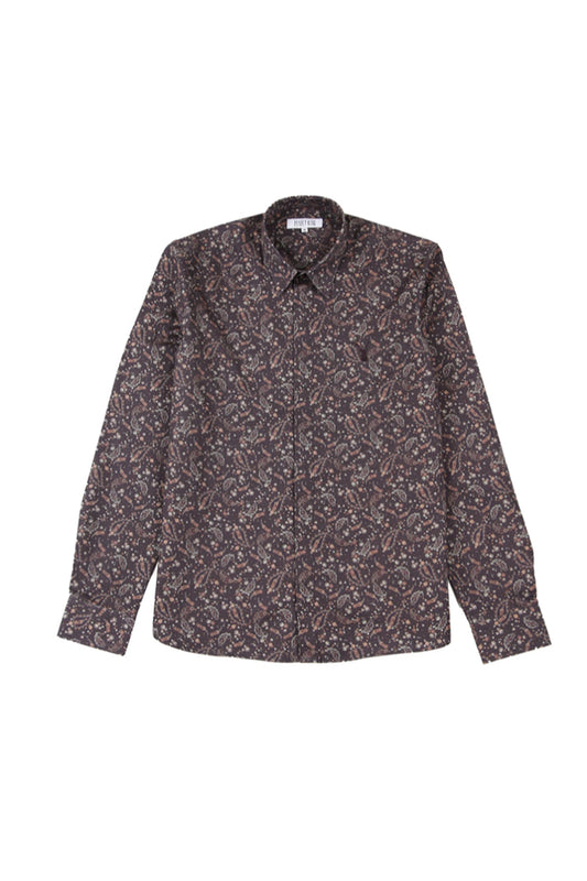 Pearly King Pace Shirt Burgundy 