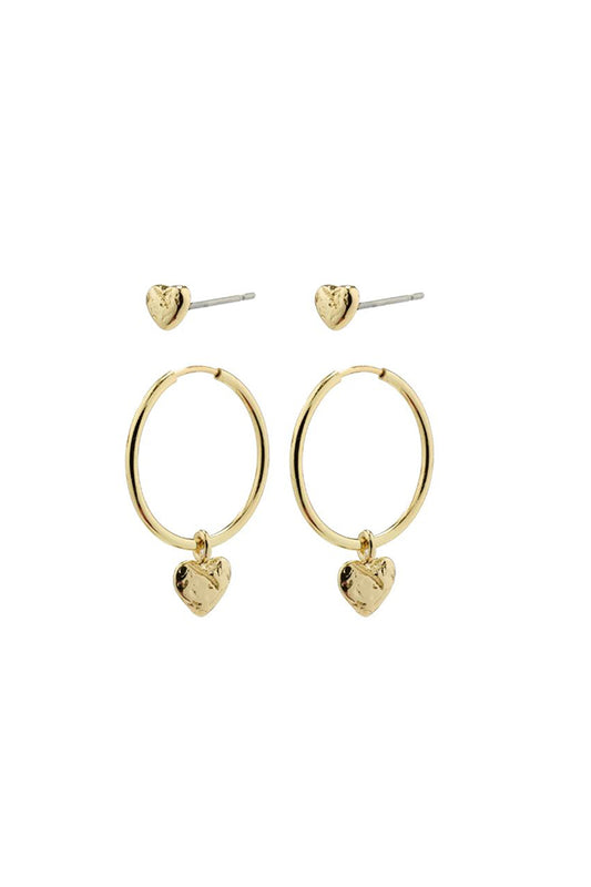 Pilgrim 64221 Jayla Earrings Gold Plated