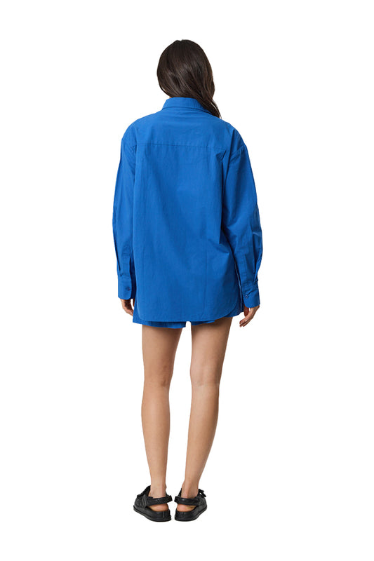 RMNW2238 Remain Leighton Shirt Cobalt