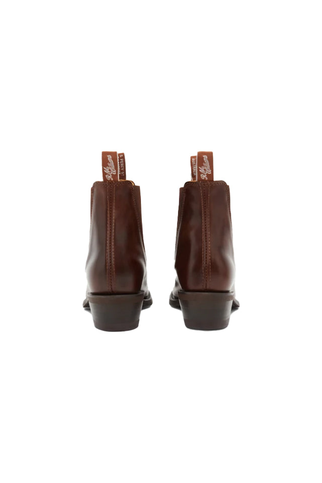 RM Williams B522P.24BDND Lady Yearling Rubber Sole Mid Brown