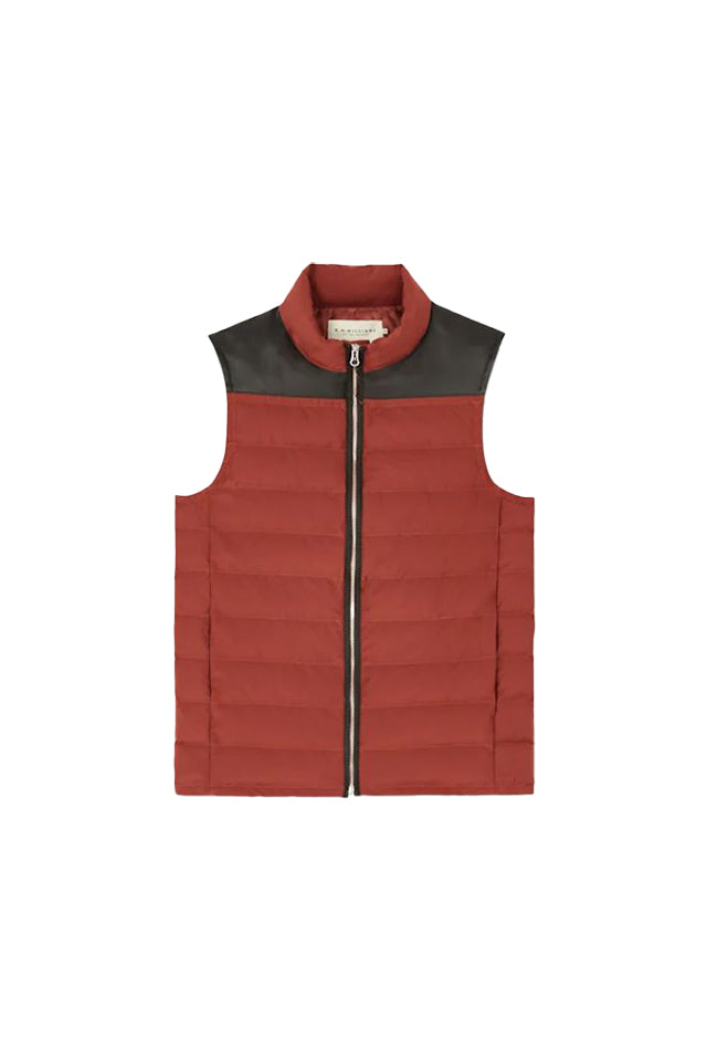 RM Williams JV232CB8401 Coorong Vest Rust