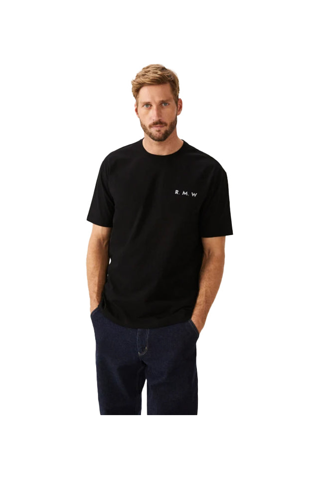 RM Williams KDJE0201 Scotts Head T-Shirt Black 