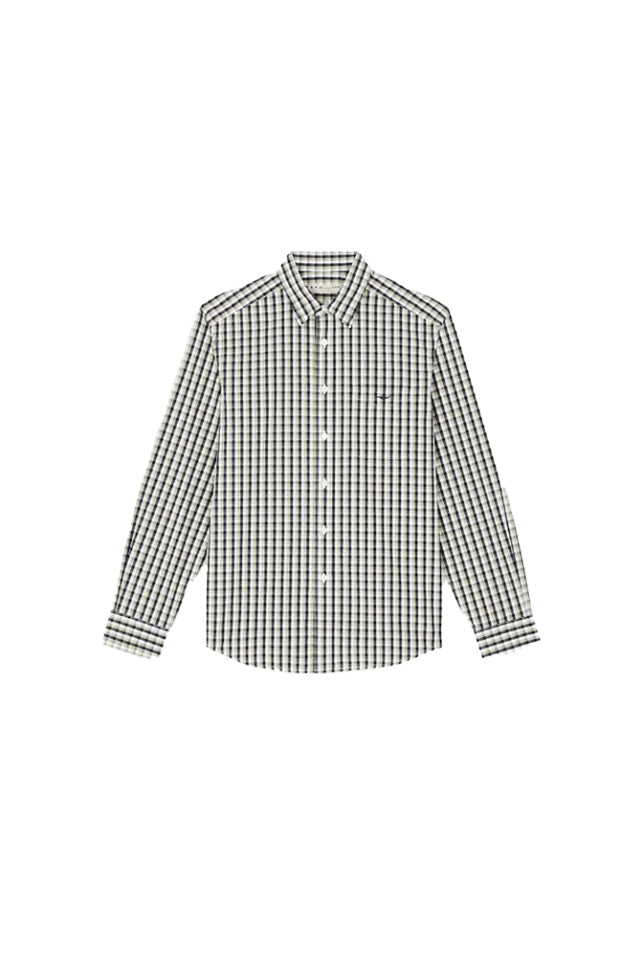 RM Williams SH201PS5H02 Collins Shirt Green Blue White 