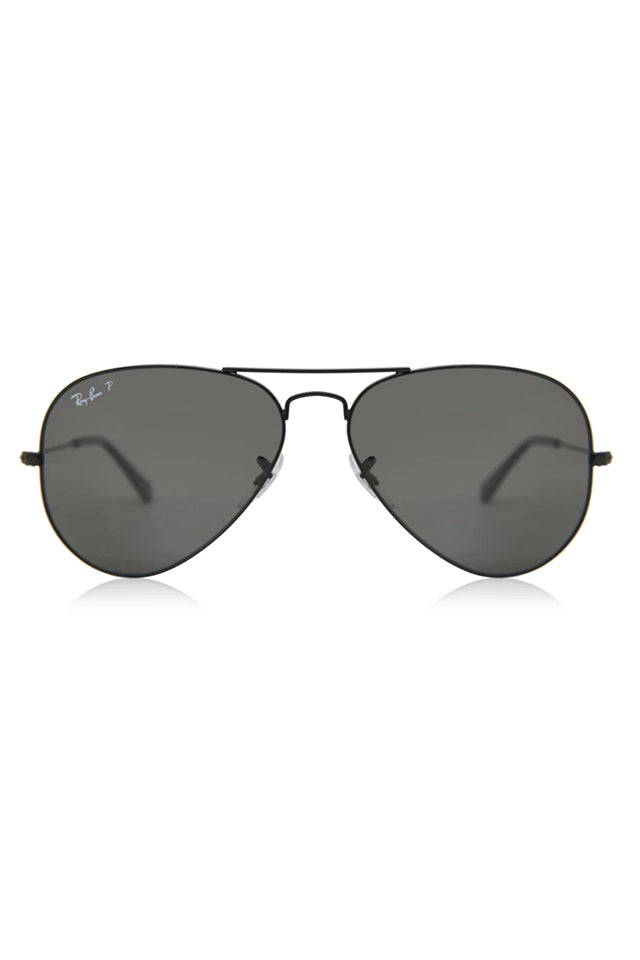 Ray-Ban 0RB3025 Aviator Large Metal Black with Black 