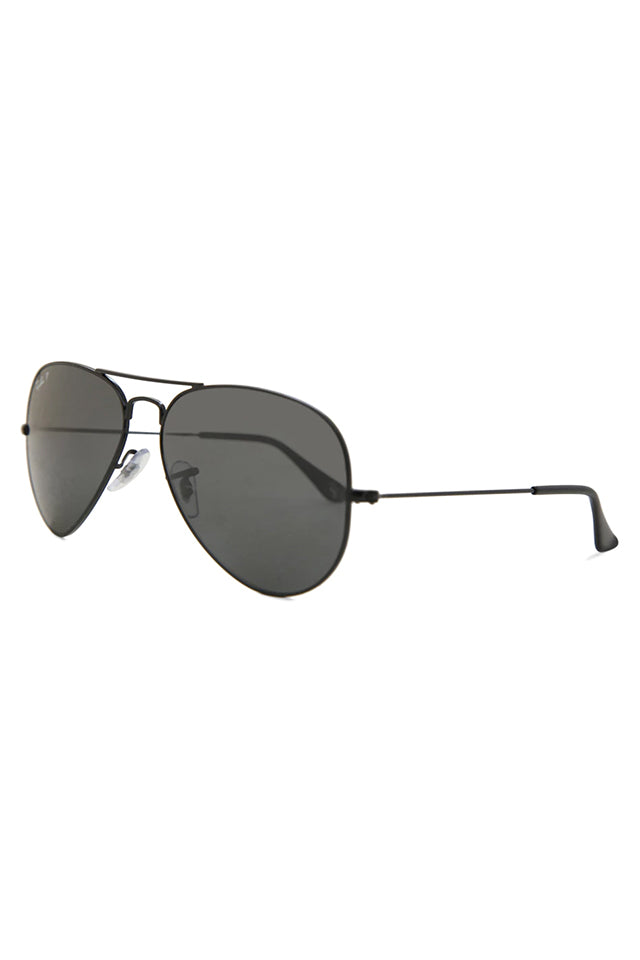 Ray-Ban 0RB3025 Aviator Large Metal Black with Black 