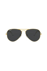 Ray-Ban 0RB3025 Aviator Large Metal Legend Gold with Black 