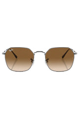 Ray-Ban 0RB3694 Jim Gunmetal with Clear Gradient Brown 