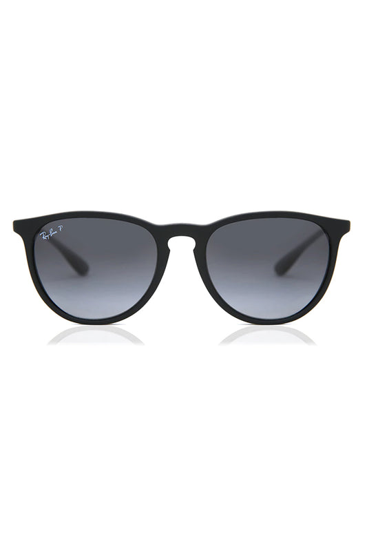 Ray-Ban 0RB4171 Erika Sunglasses Rubber Black with Light Grey Gradient 