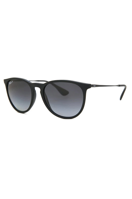 Ray-Ban 0RB4171 Erika Sunglasses Rubber Black with Light Grey Gradient 