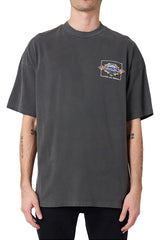 Rollas 16910 Heavy Ripping Tee Washed Black 