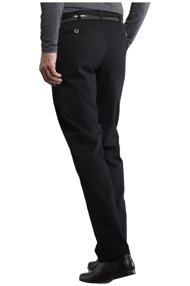 Silverdale Roma Soft Cotton Chinos Black