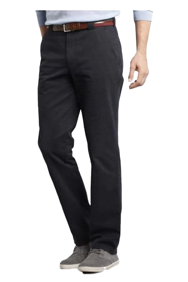 Silverdale Roma Soft Cotton Chinos Navy