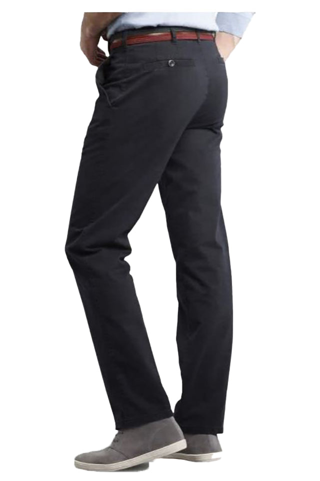 Silverdale Roma Soft Cotton Chinos Navy