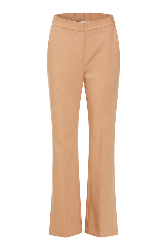 Rue De Femme New Flare Pants Tobacco Brown 