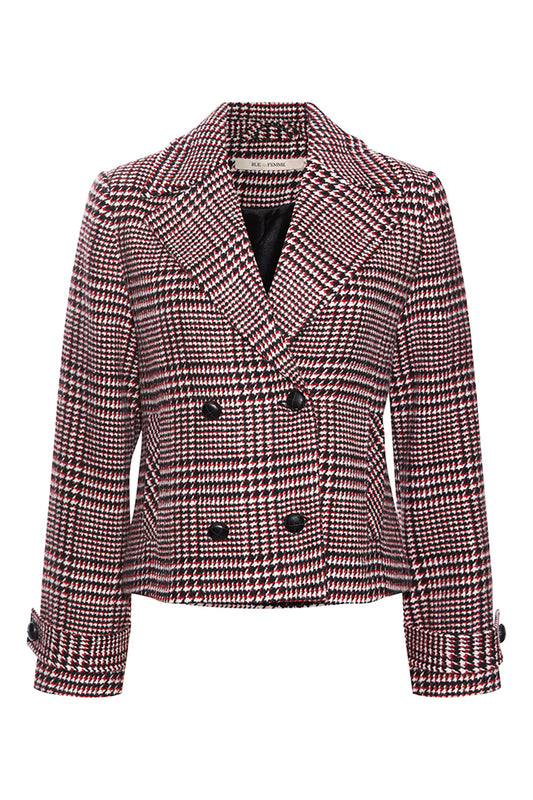 Rue De Femme Yohanna Jacket Deep Red 