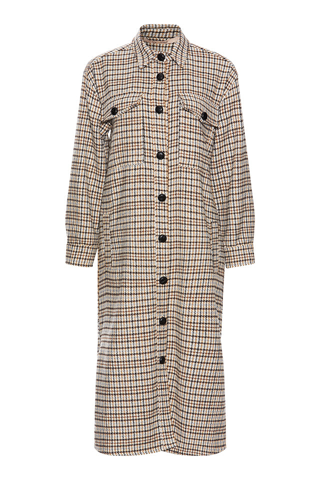 Rue De Femme Yuna Coat Tobacco Brown 