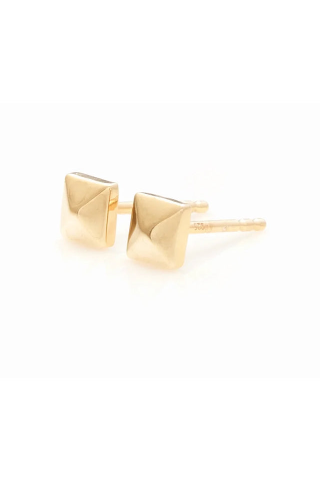 SFE54G Silk & Steel Mini Olympia Studs Gold
