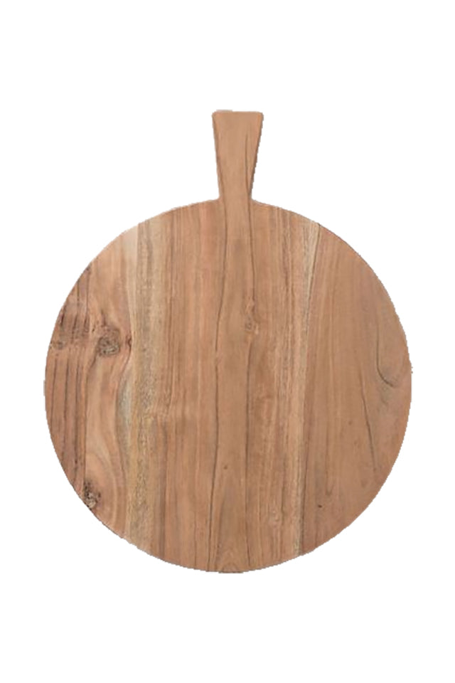 SGO5001S Citta Acacia Small Round Chopping Board 50cm Natural