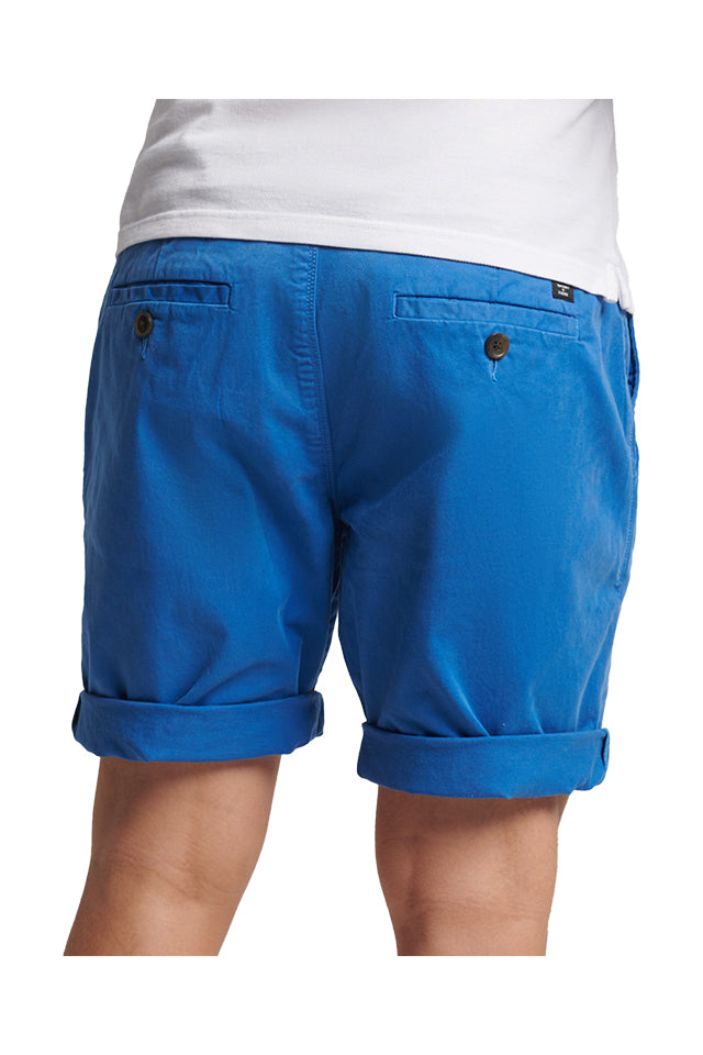 SM23SB8W Superdry Studios Core Chino Short Neptune Blue 