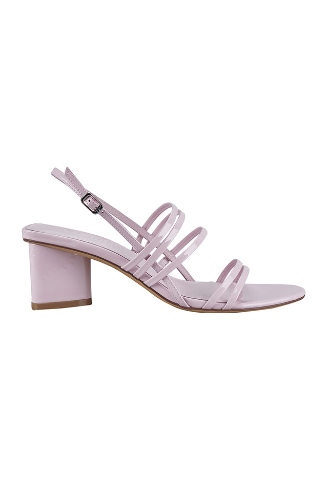 SS221S728 Sol Sana Adele Mid Heel Patent Pink 