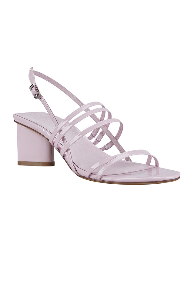 SS221S728 Sol Sana Adele Mid Heel Patent Pink 