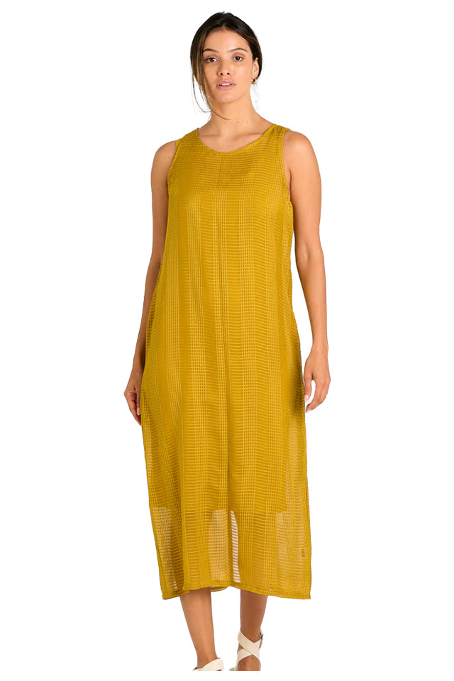 SS23.09 Nyne Lattice Dress Citron 