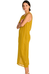 SS23.09 Nyne Lattice Dress Citron 