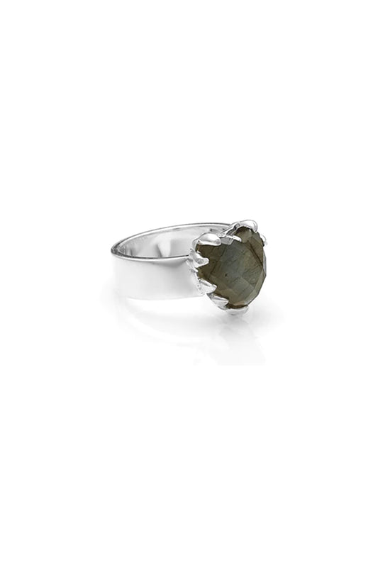 Stolen Girlfriends Club JWL19181 Love Claw Ring Labradorite