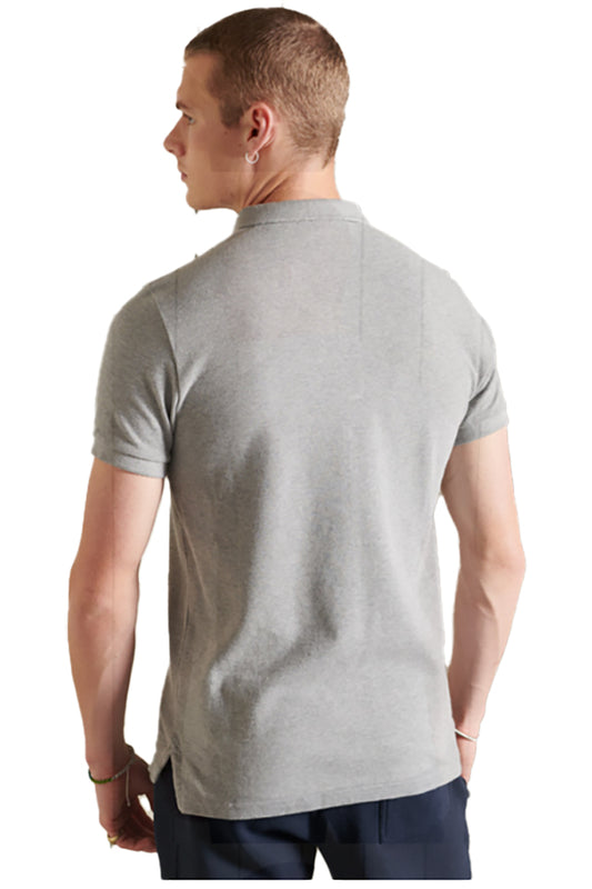 Superdry SM21WP6O Superstate Polo Grey 