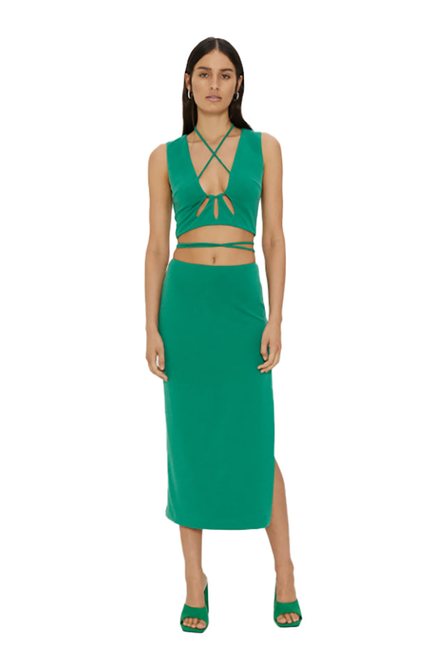 third form rip tide tank top emerald