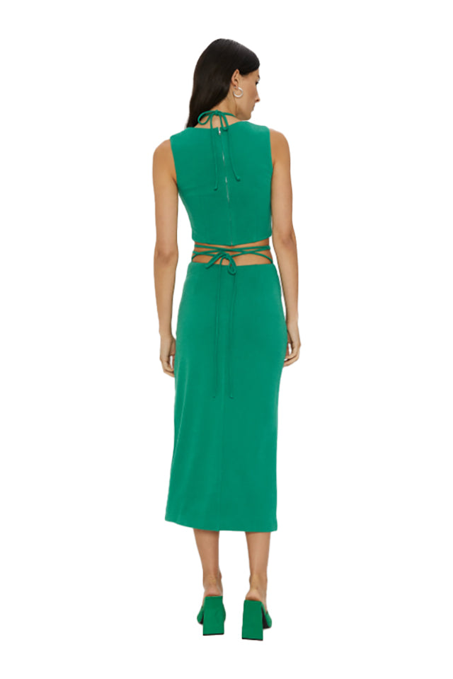 Third Form Rip Tide Wrap Around Skirt Emerald