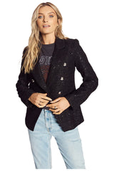 The Others OTH655 The Sequin Blazer Black