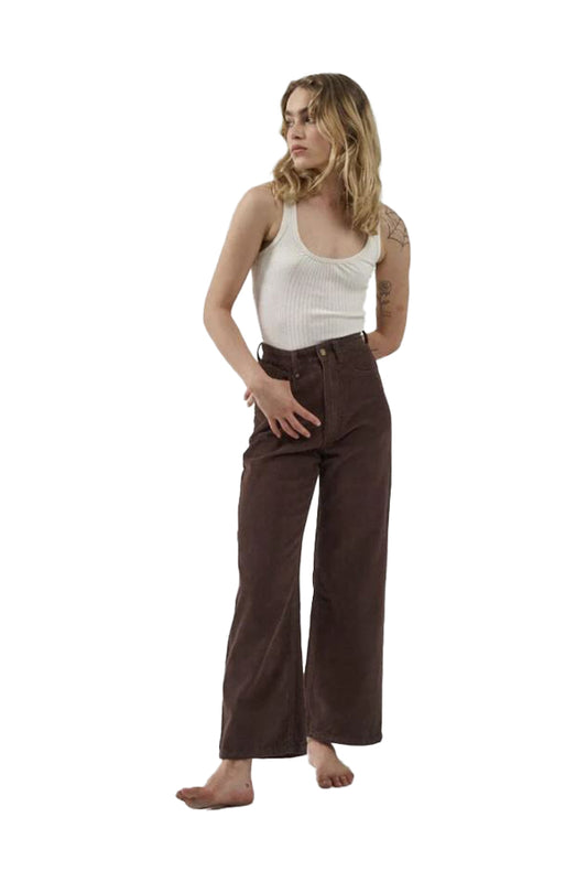 Thrills WTA23454 Holly Cord Pant Postal Brown 