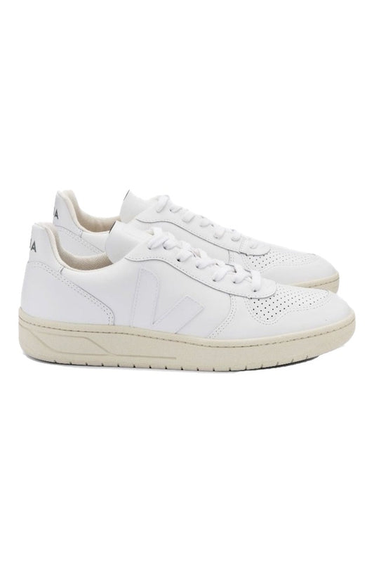 Veja V-10 Leather Sneaker Extra White