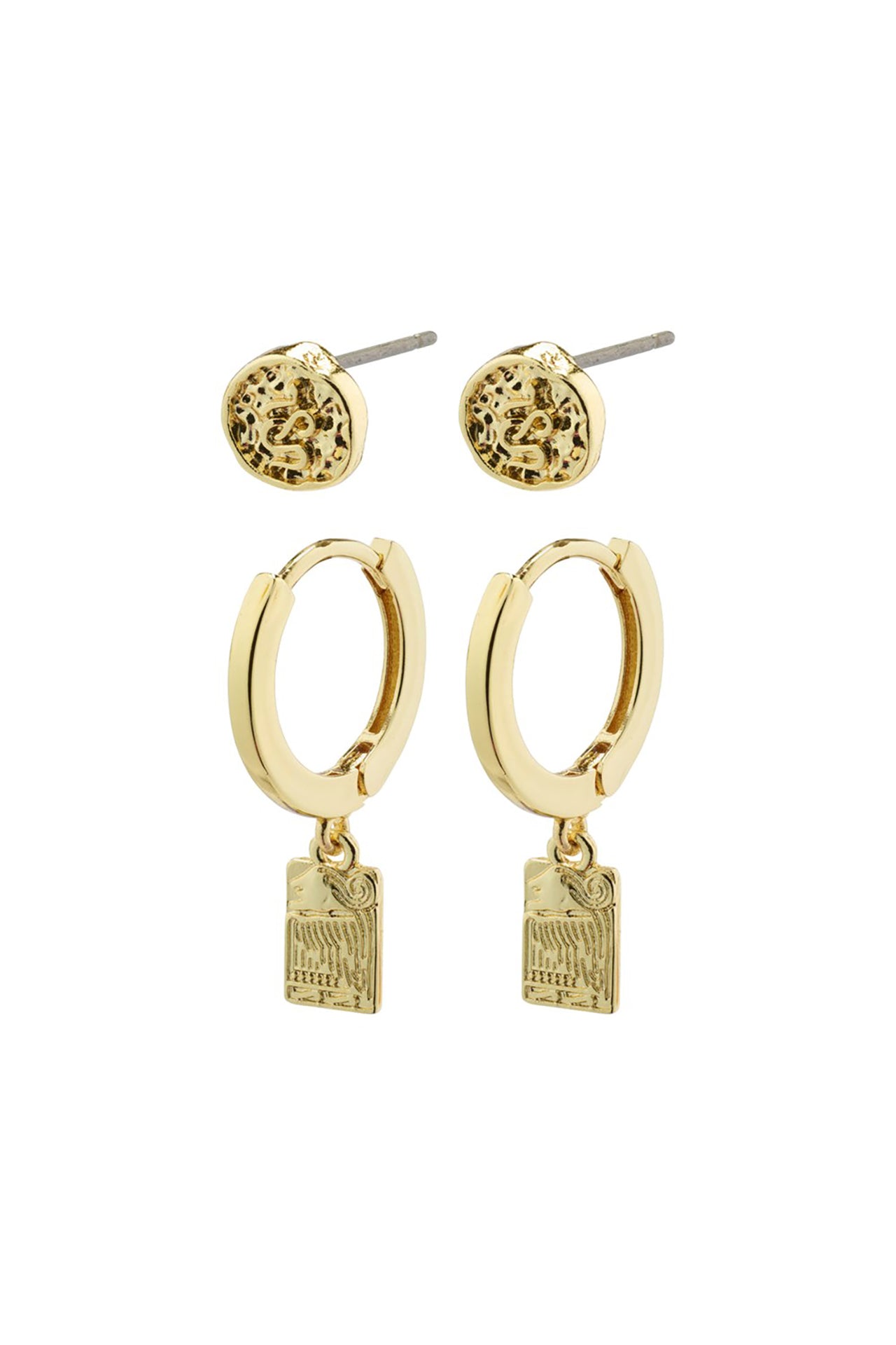 Pilgrim - Valkyria Earrings Gold Plated 