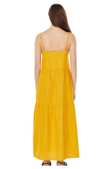 WDR24S1501 Huffer Golden Bay Resort Dress Mango 