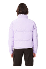 WPJA31S1704 Huffer Women's Track Puffer Jacket Lilac 