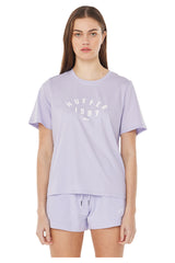 WTE24S4103 Huffer Classic Tee Ivy League Ultraviolet 